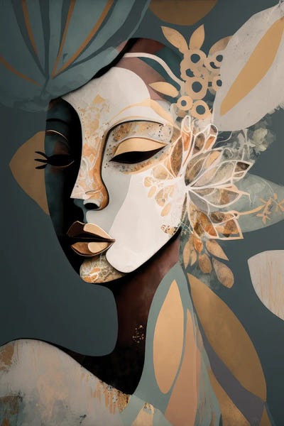 Bella Eve: Cadence - Abstract Portrait by Bella Eve