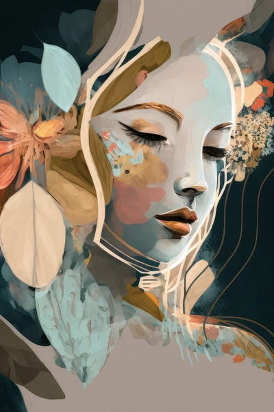 Elowen - Nature Portrait by Bella Eve canvas print