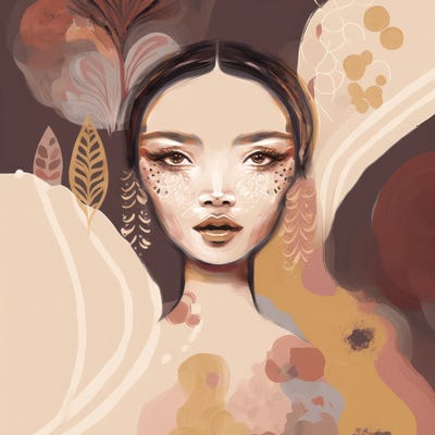 Kaori by Bella Eve framed wall art