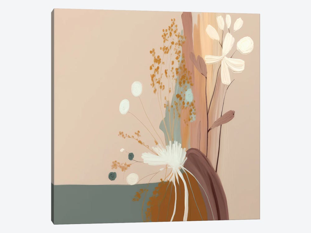 Beautiful Dried Flowers by Bella Eve 1-piece Canvas Art