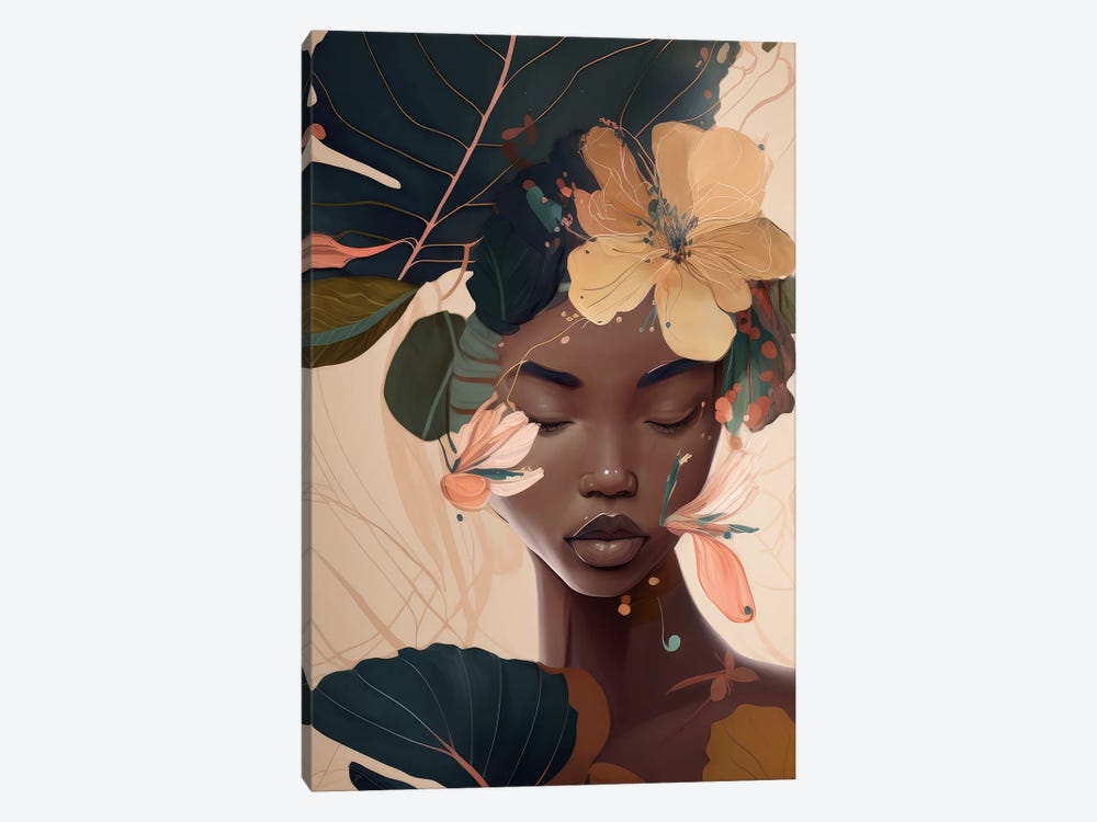 Saffron by Bella Eve 1-piece Canvas Art Print