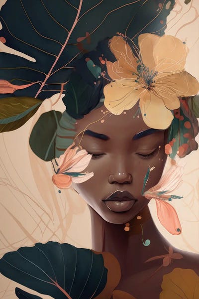 Floral Portraits: Saffron by Bella Eve