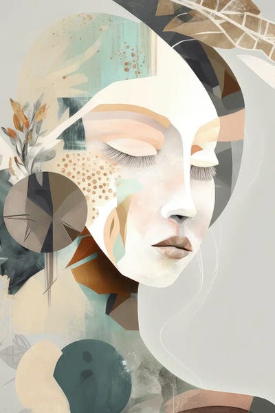 Bella Eve: Piper - Abstract Portrait by Bella Eve