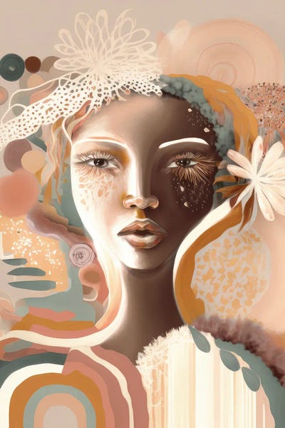 Bella Eve: Zola - Abstract Portrait by Bella Eve