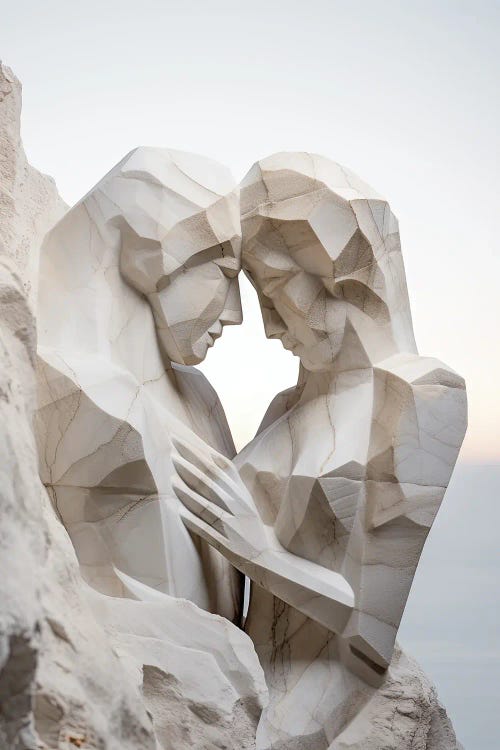 Sculptured Loving Embrace