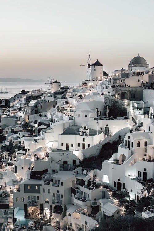 Evening In Oia, Santorini