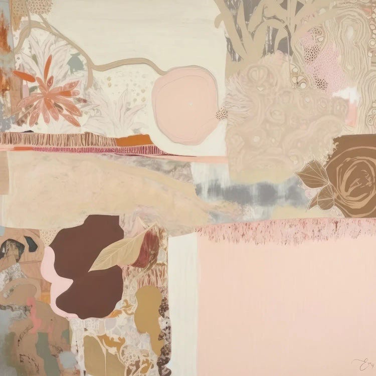 Beautiful Earth Collage by Bella Eve wall art