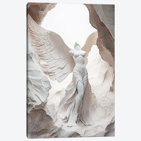 Cave Of Serenity Canvas Print #BVE193} by Bella Eve Canvas Wall Art