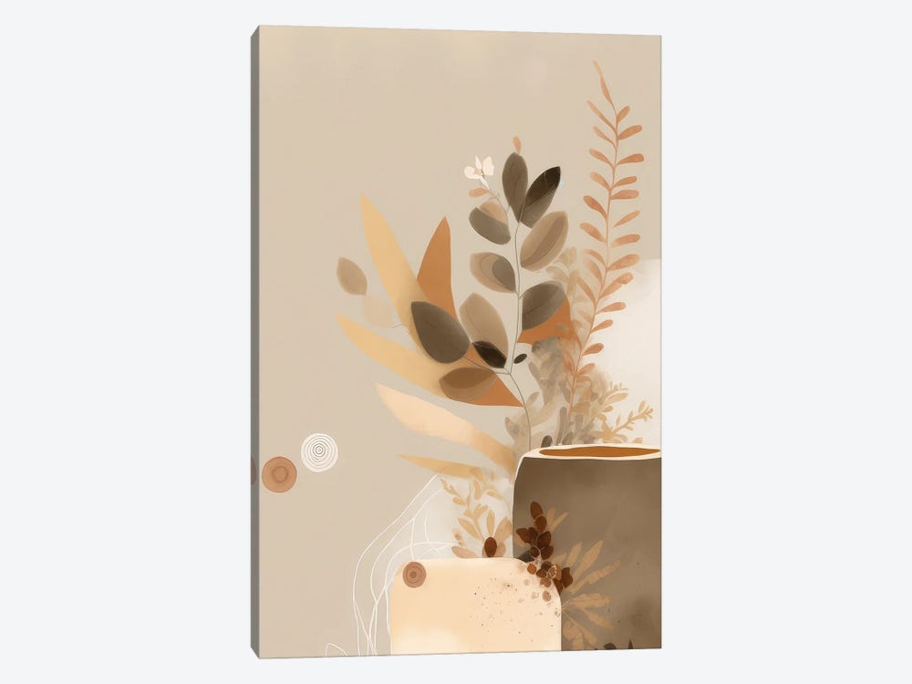 Abstract Earthy Tones by Bella Eve 1-piece Art Print