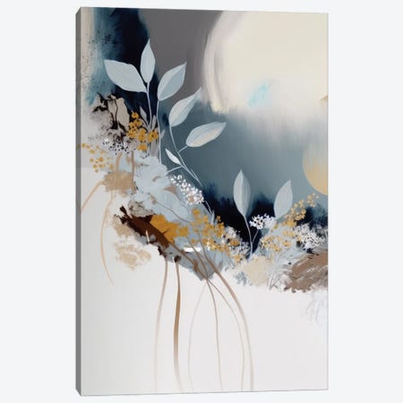 Bluebell - Abstract Complement Canvas Print #BVE31} by Bella Eve Canvas Art