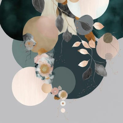 Botanical Circles by Bella Eve canvas print