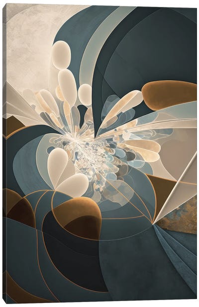 Cadence - Abstract Complement Canvas Art Print - Bella Eve
