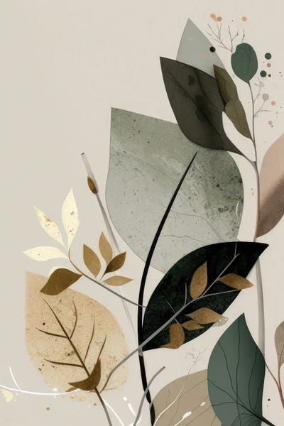 Fern - Abstract Complement by Bella Eve framed wall art