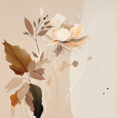 Fauna Fiona - Abstract Complement by Bella Eve framed wall art