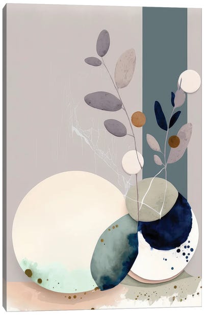Modern Lavender Canvas Art Print - Bella Eve