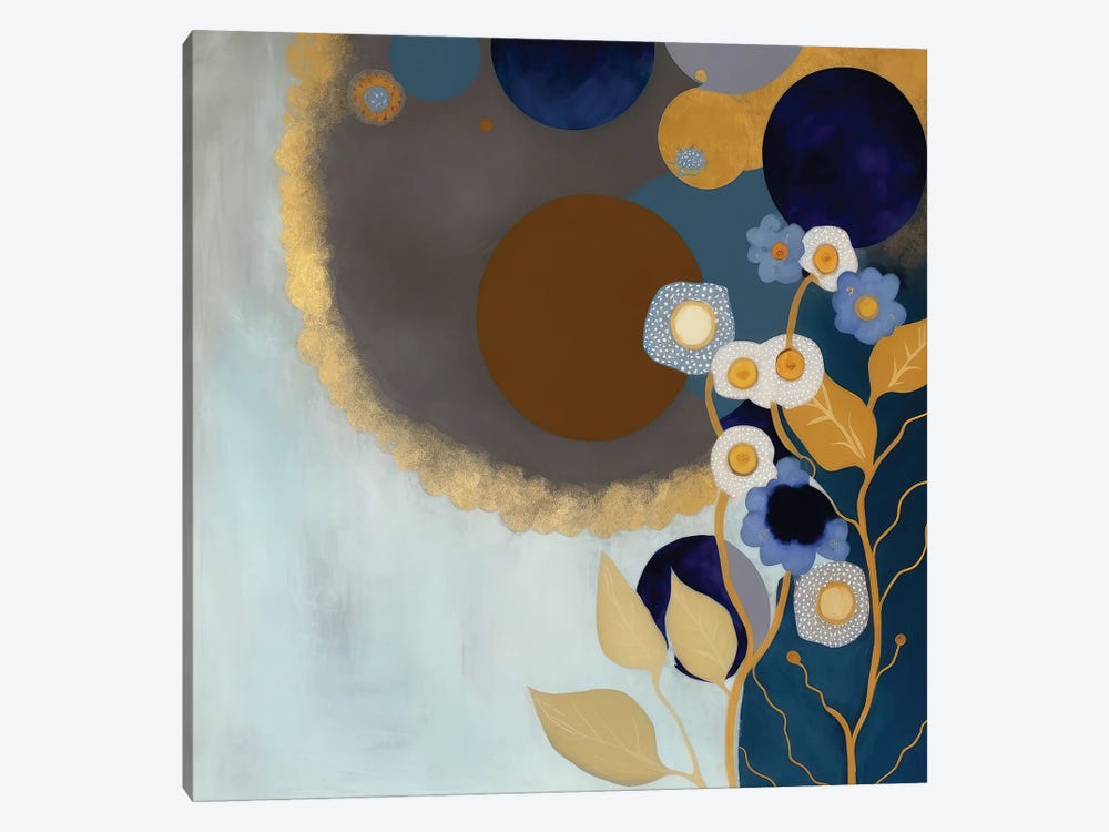 Modern Midnight Bloom III by Bella Eve 1-piece Canvas Art
