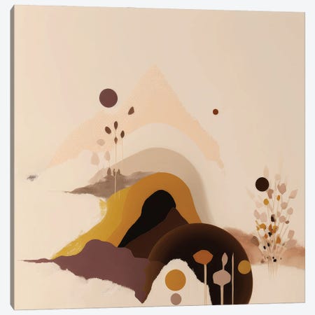 Mountain Of Luck Canvas Print #BVE75} by Bella Eve Canvas Print