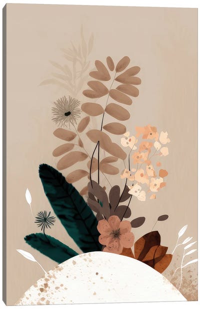 Simplicity In Flora Canvas Art Print - Bella Eve
