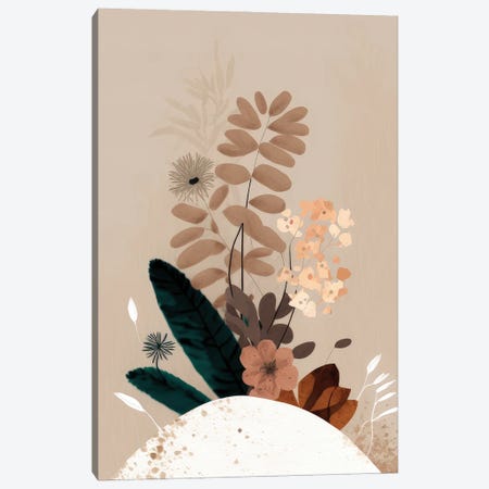 Simplicity In Flora Canvas Print #BVE83} by Bella Eve Canvas Print