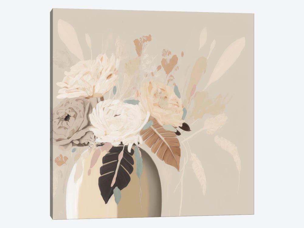 Soft And Sweet Flowers by Bella Eve 1-piece Canvas Artwork