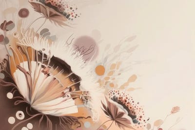 Whimsical Botanicals by Bella Eve framed canvas print