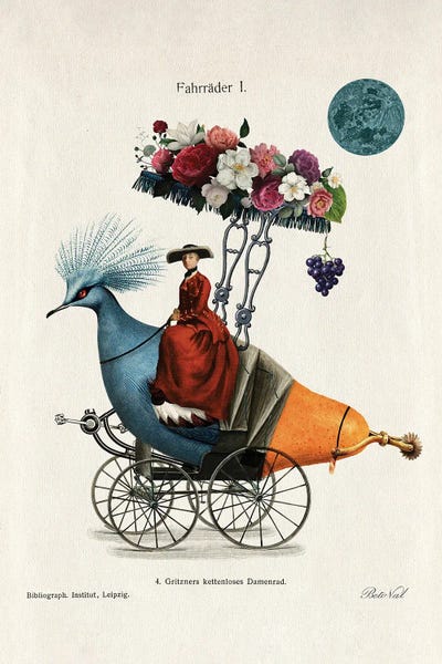 Whimsical Steampunk: Jockey by Beto Val