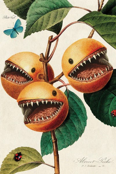 Monsters: Carnivorous Fruit by Beto Val