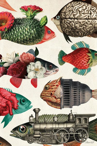 Aquarium by Beto Val canvas print