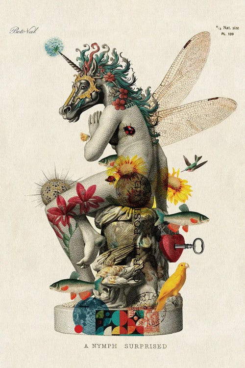 Muse by Beto Val wall art
