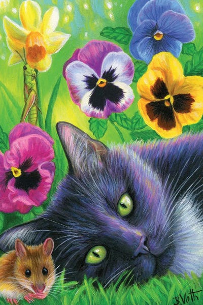 Pansies: Dreams Of Spring V by Bridget Voth