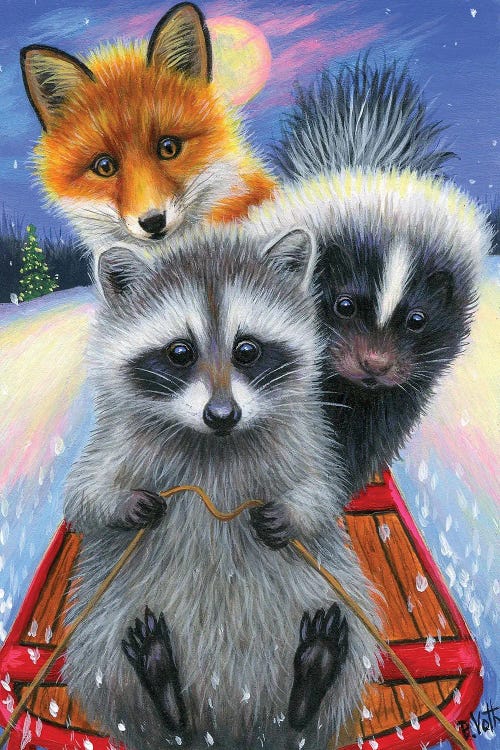 Hang On! by Bridget Voth wall art