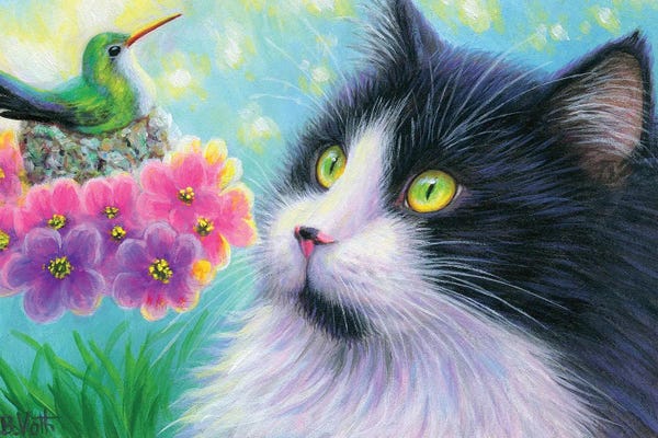 Snowshoes: A Jewel In The Garden III by Bridget Voth