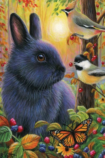 Rabbits: Little Autumn Bunny by Bridget Voth