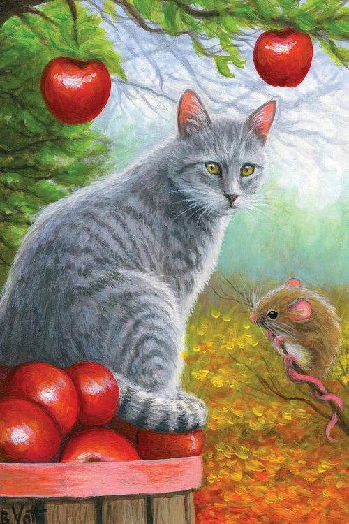 Misty's Orchard by Bridget Voth wall art