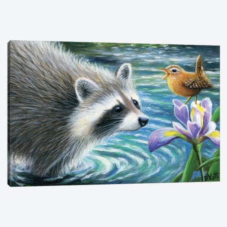 Spring Serenade Canvas Print #BVT278} by Bridget Voth Canvas Art Print