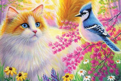 Sunshine In Ambers Meadow by Bridget Voth framed wall art