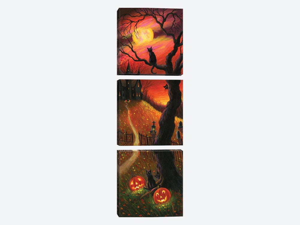 The Witch's Home V by Bridget Voth 3-piece Art Print