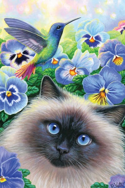 Pansies: In Gemma's Garden by Bridget Voth