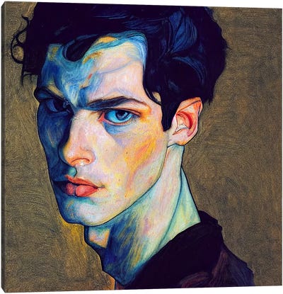 Ben, 2023 Canvas Art Print - Art by LGBTQ+ Artists