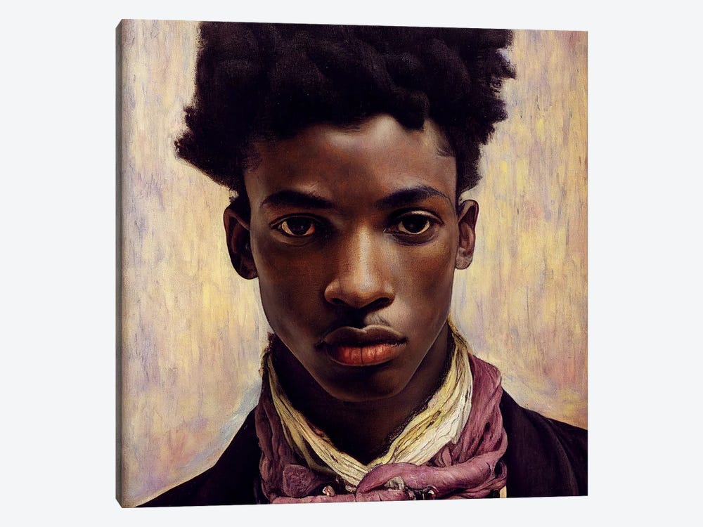 Young Poet, 2023 by Brain Wave Cult 1-piece Canvas Artwork