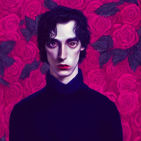 Brain Wave Cult: Pink Roses, 2023 by Brain Wave Cult