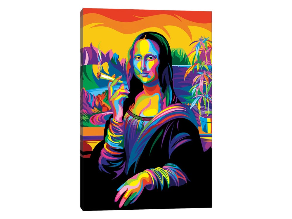 Mona Lisa | Artwork iCanvas Bob Weer by Canvas