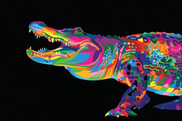 Pop Art: Alligator by Bob Weer
