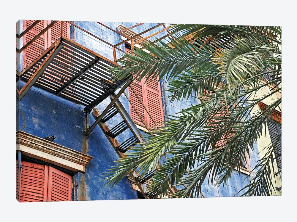 Fire Escape by Brian Wolf 1-piece Canvas Wall Art