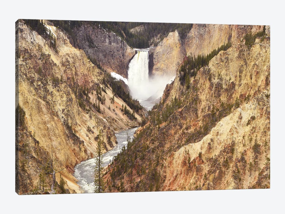 Lower Falls by Brian Wolf 1-piece Canvas Art Print