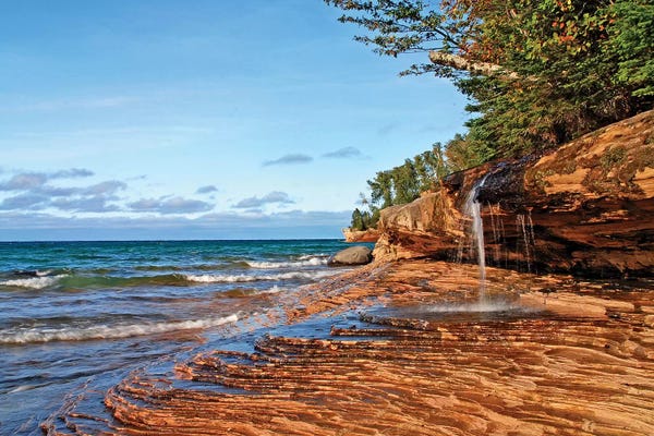 Michigan: Miners Beach by Brian Wolf
