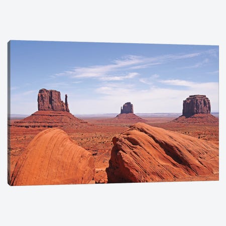 Monument Valley Canvas Print #BWF204} by Brian Wolf Art Print