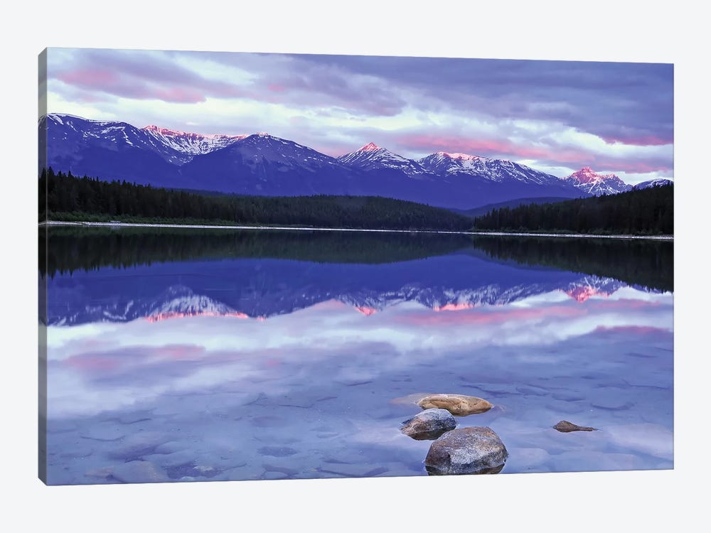 Patricia Lake at Sunrise by Brian Wolf 1-piece Canvas Print