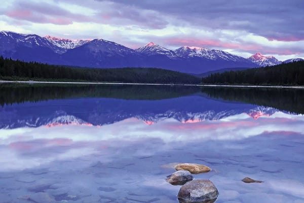 Alberta: Patricia Lake at Sunrise by Brian Wolf
