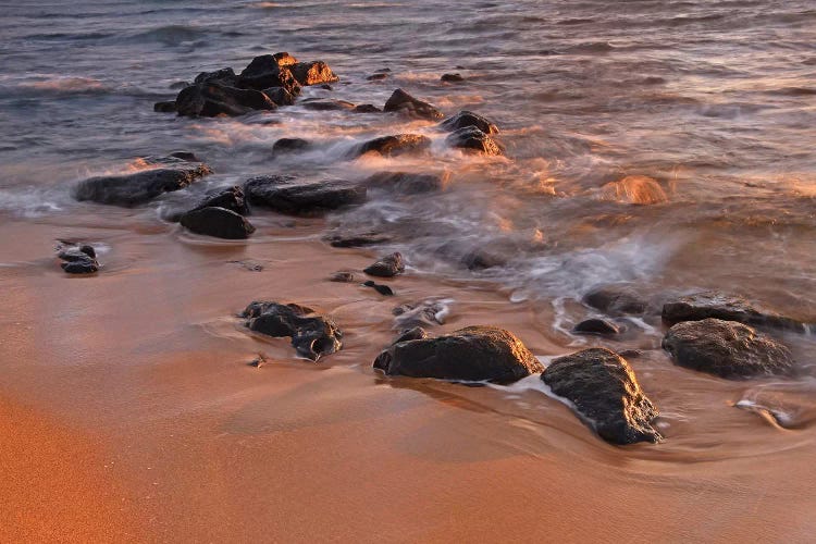 Sunrise Waves  by Brian Wolf wall art
